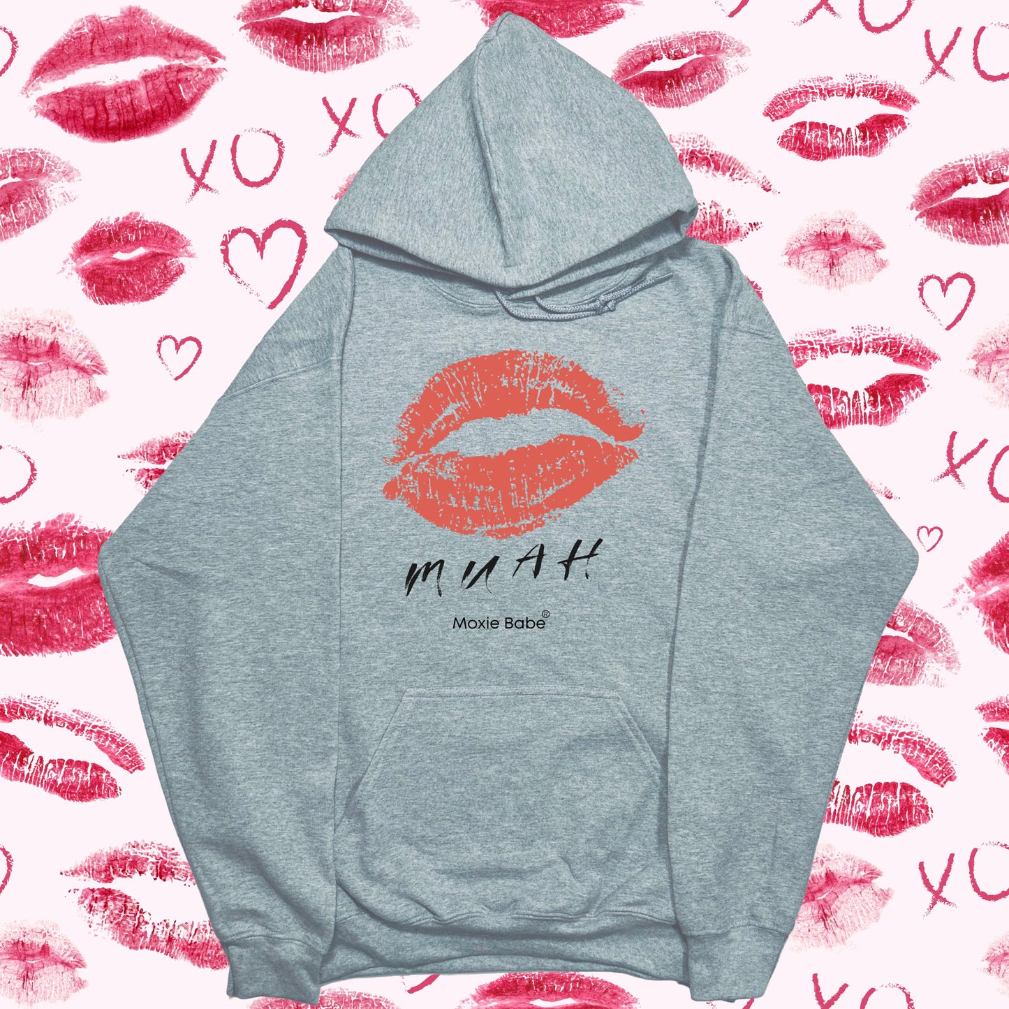 Moxie Babe® Muah Kiss Hoodie