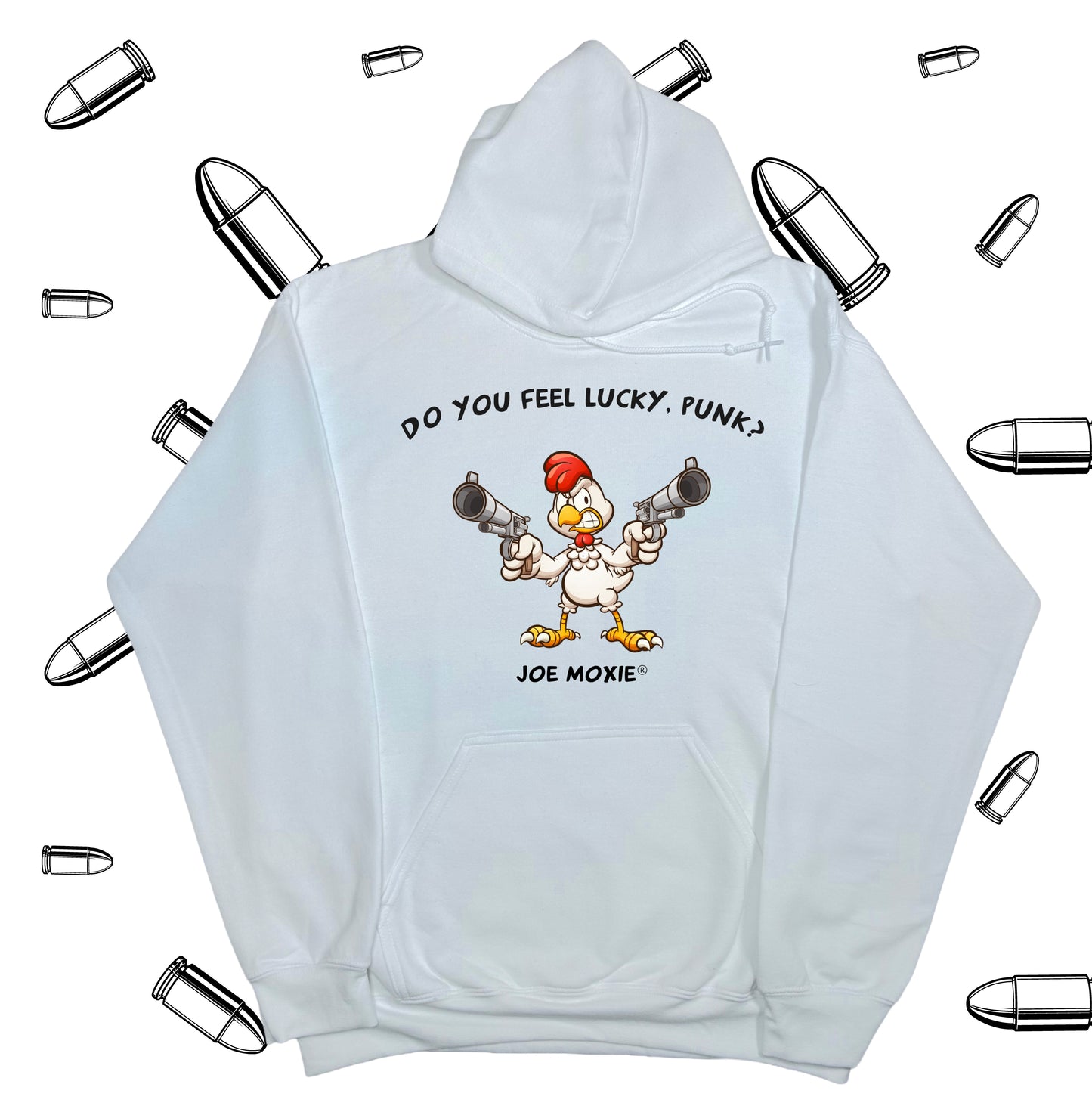 Joe Moxie® Do You Feel Lucky Punk Hoodie