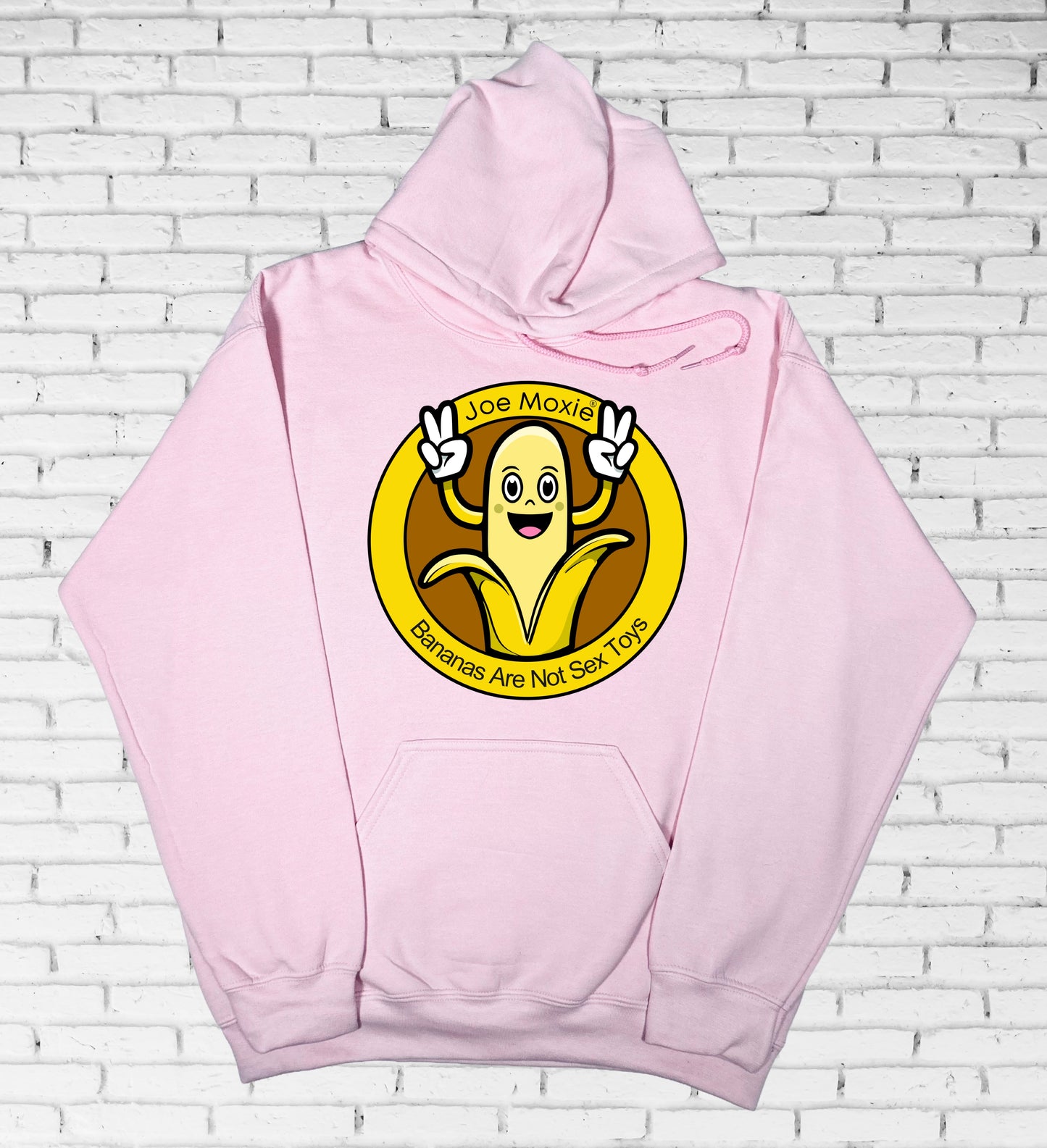 Joe Moxie® Bananas Are Not Sex Toys Hoodie