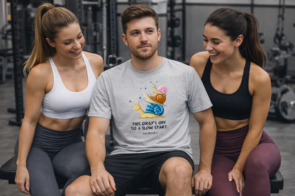 Joe Moxie® This Orgy's Off To A Slow Start T-Shirt