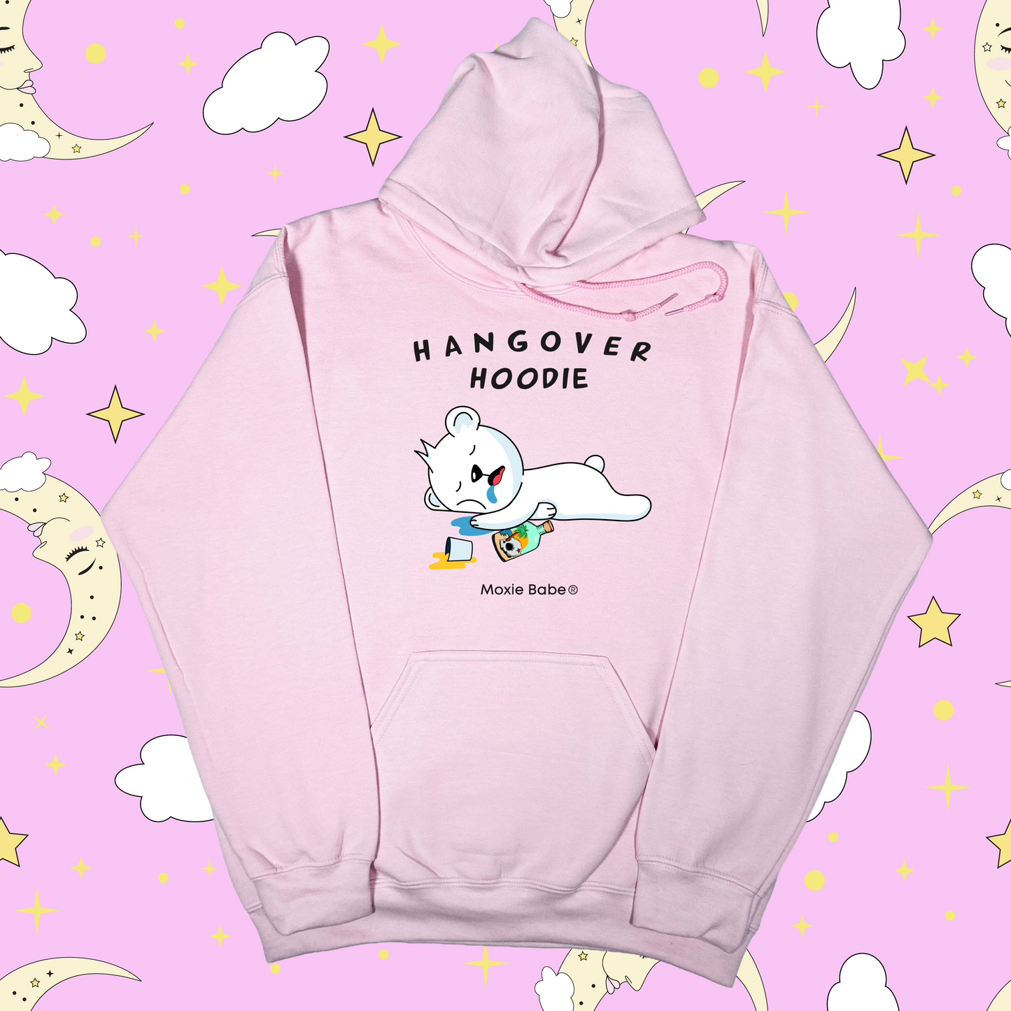 Moxie Babe®  Hang Over Hoodie