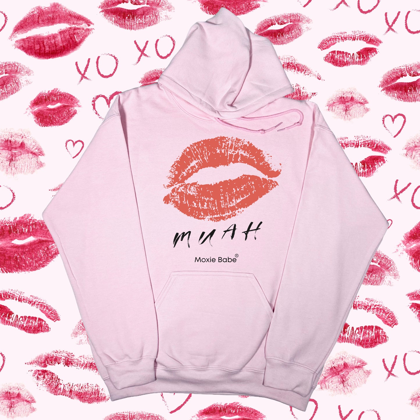 Moxie Babe® Muah Kiss Hoodie