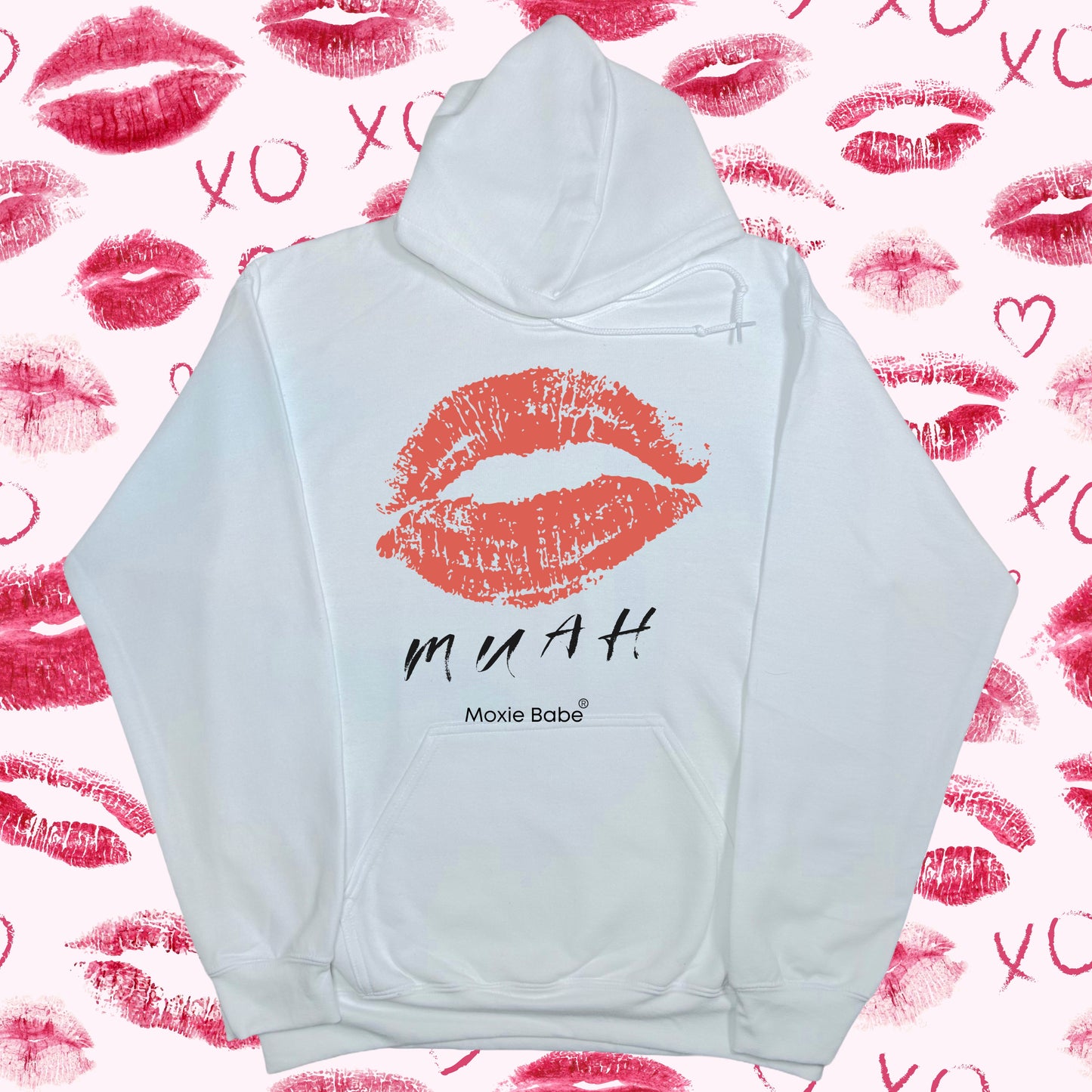 Moxie Babe® Muah Kiss Hoodie