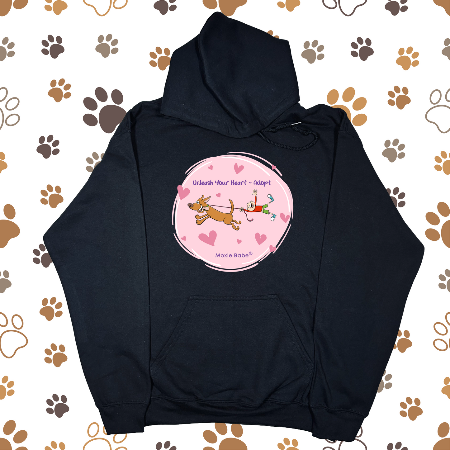 Moxie Babe® Unleash Your Heart Hoodie