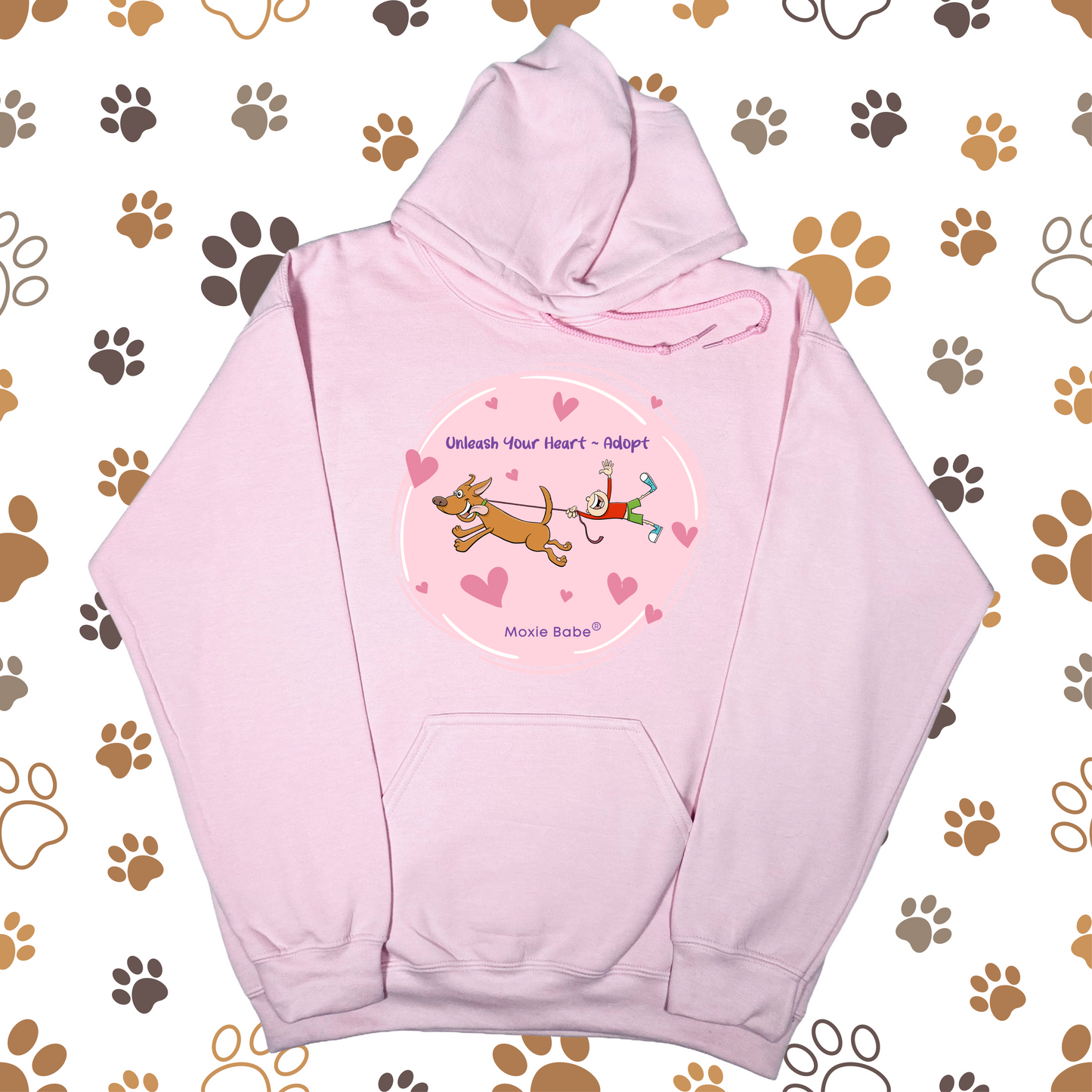 Moxie Babe® Unleash Your Heart Hoodie