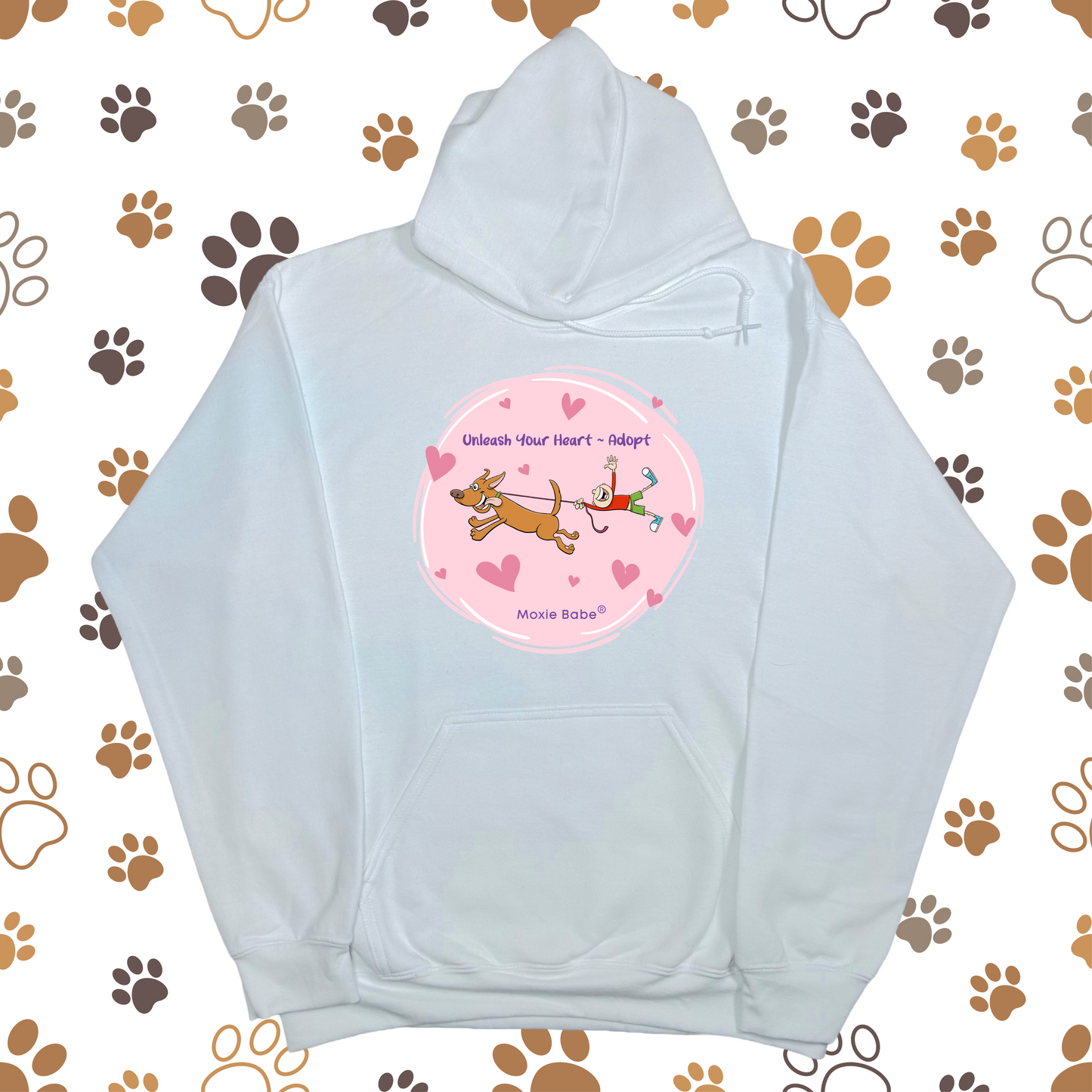 Moxie Babe® Unleash Your Heart Hoodie