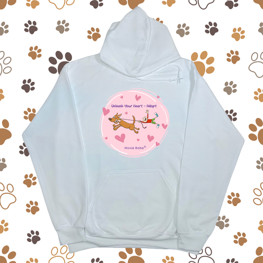 Moxie Babe® Unleash Your Heart Hoodie