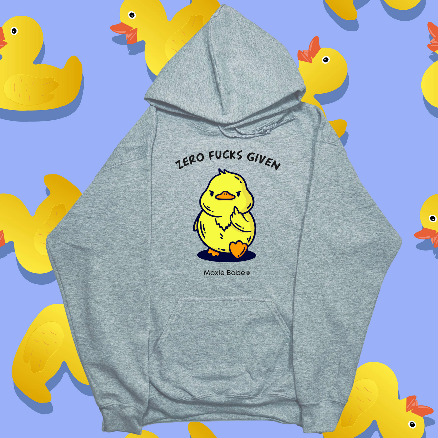 Moxie Babe® Zero Fucks Given Hoodie