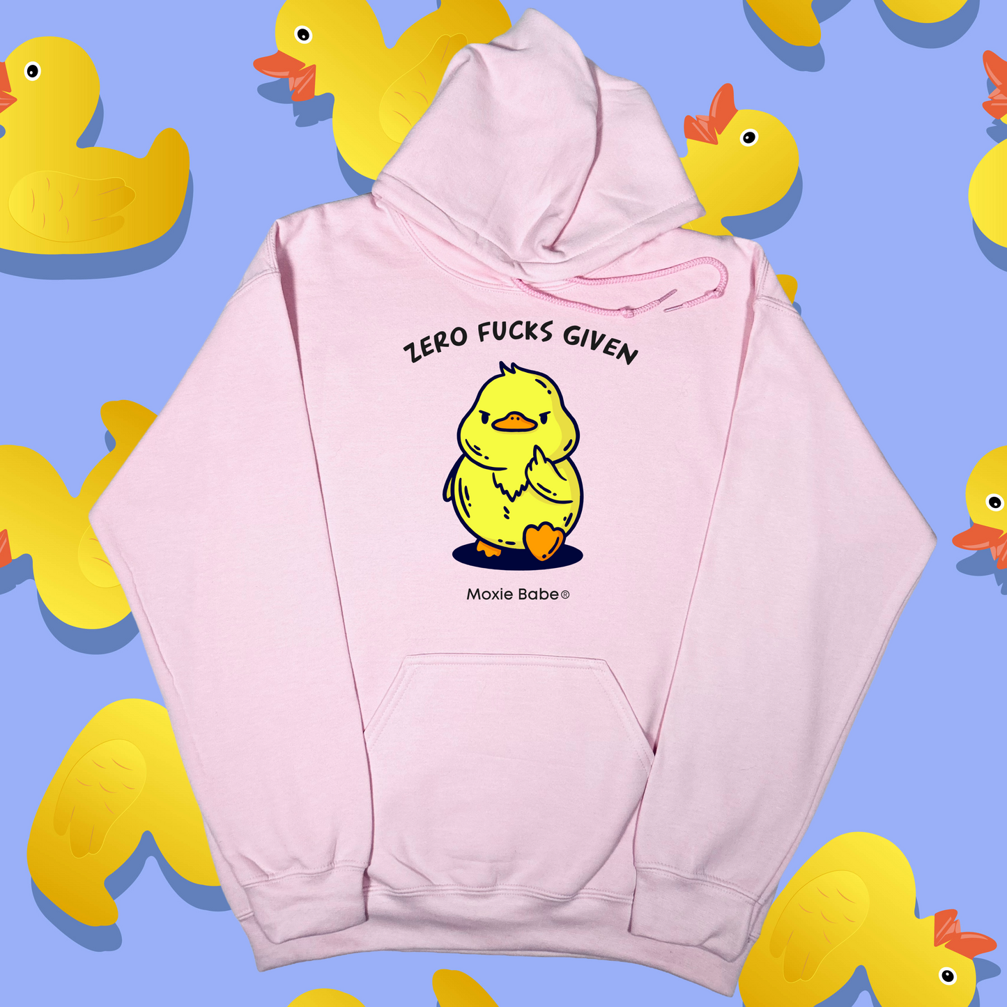 Moxie Babe® Zero Fucks Given Hoodie