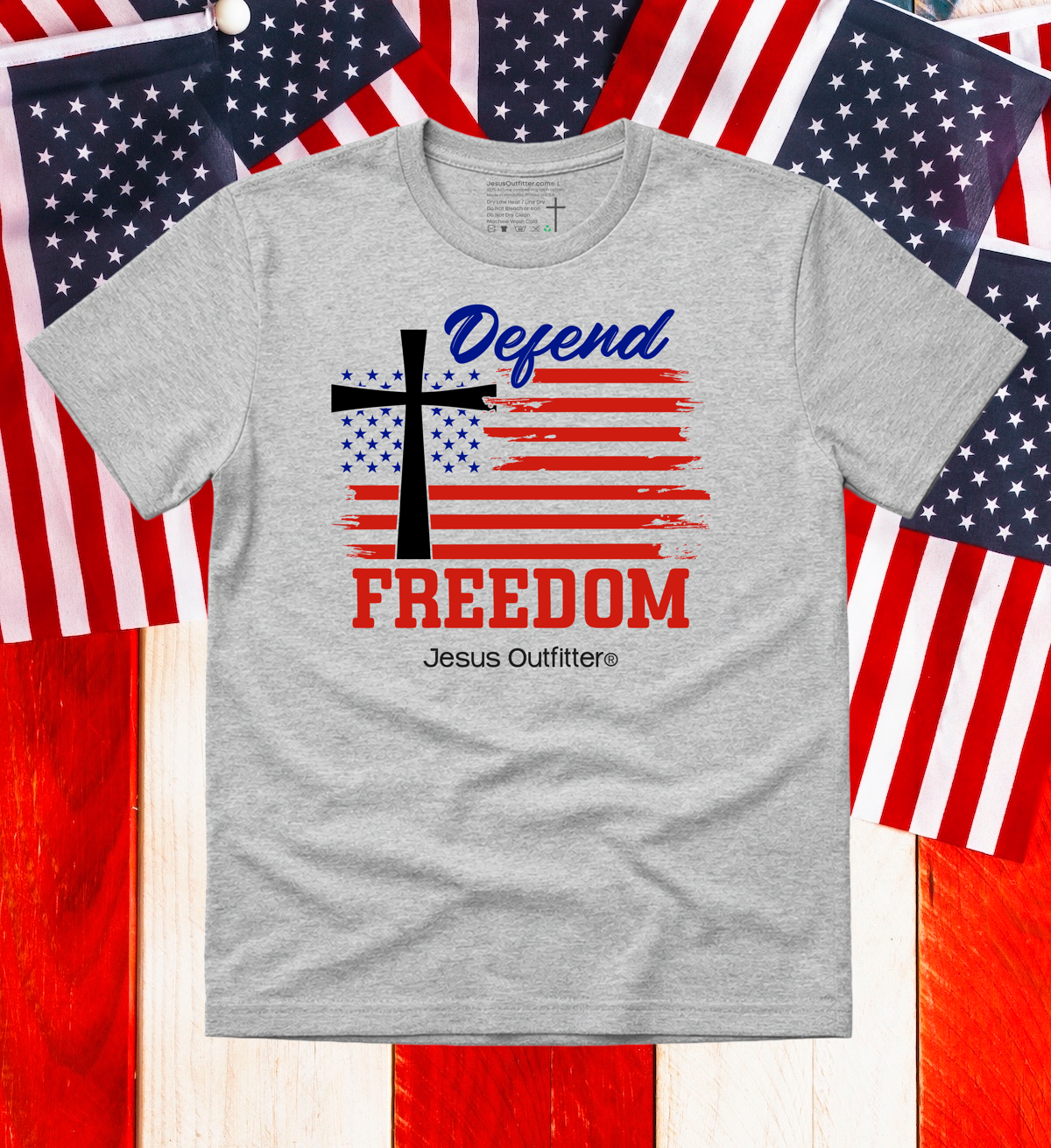 Jesus Outfitter® Defend Freedom T-Shirt