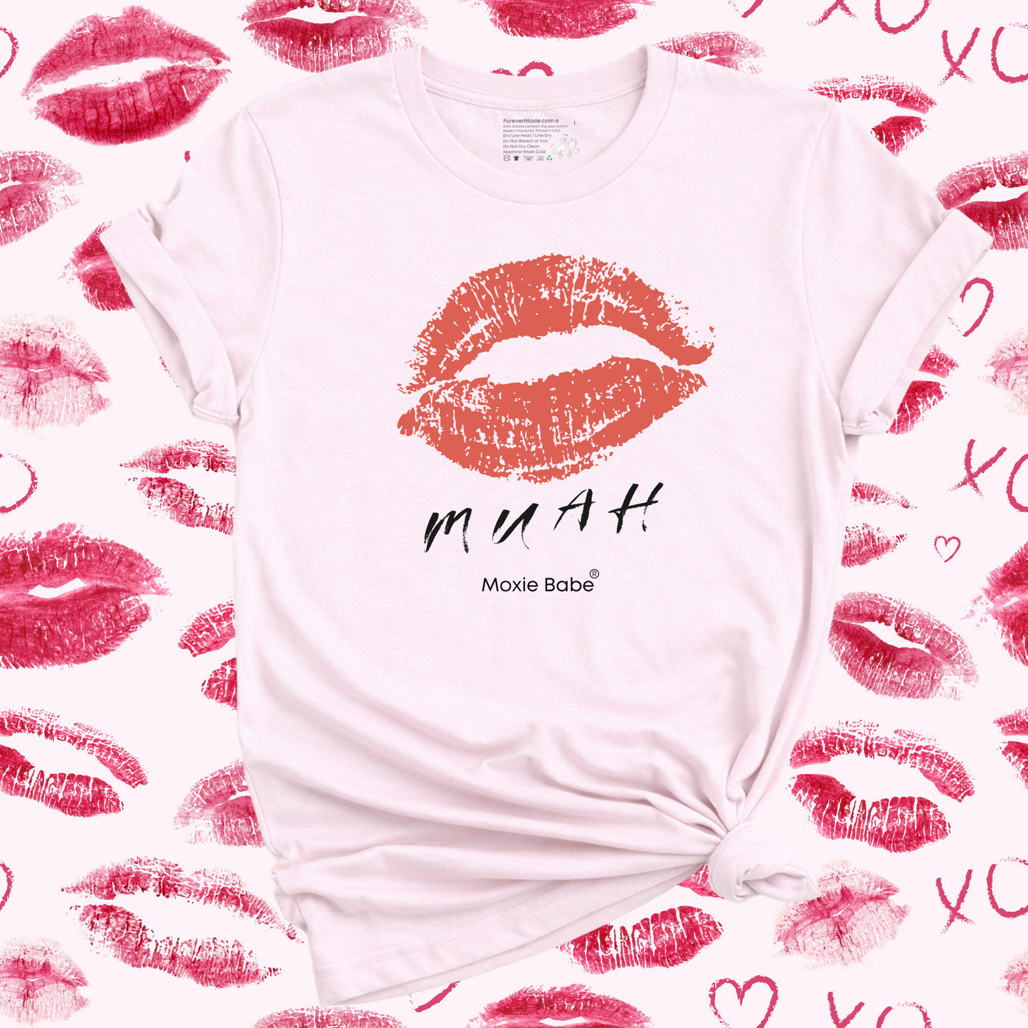 Moxie Babe® MUAH Kiss T-Shirt