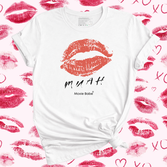 Moxie Babe® MUAH Kiss T-Shirt