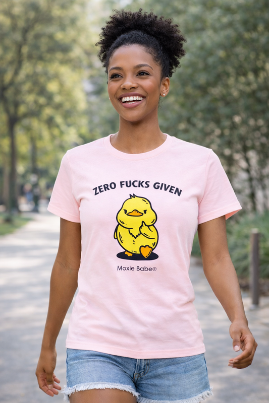 Moxie Babe® Zero Fucks Given T-Shirt